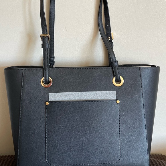 Michael Kors Tote, Brand New, Black, Gold Hardware - Picture 3 of 3